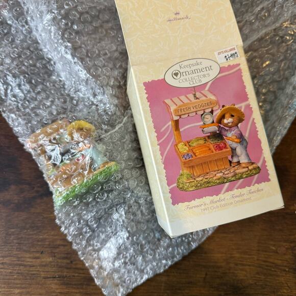 Hallmark 1997 Farmer's Market‎ Tender Touches keepsake ornament spring easter - Picture 4 of 4